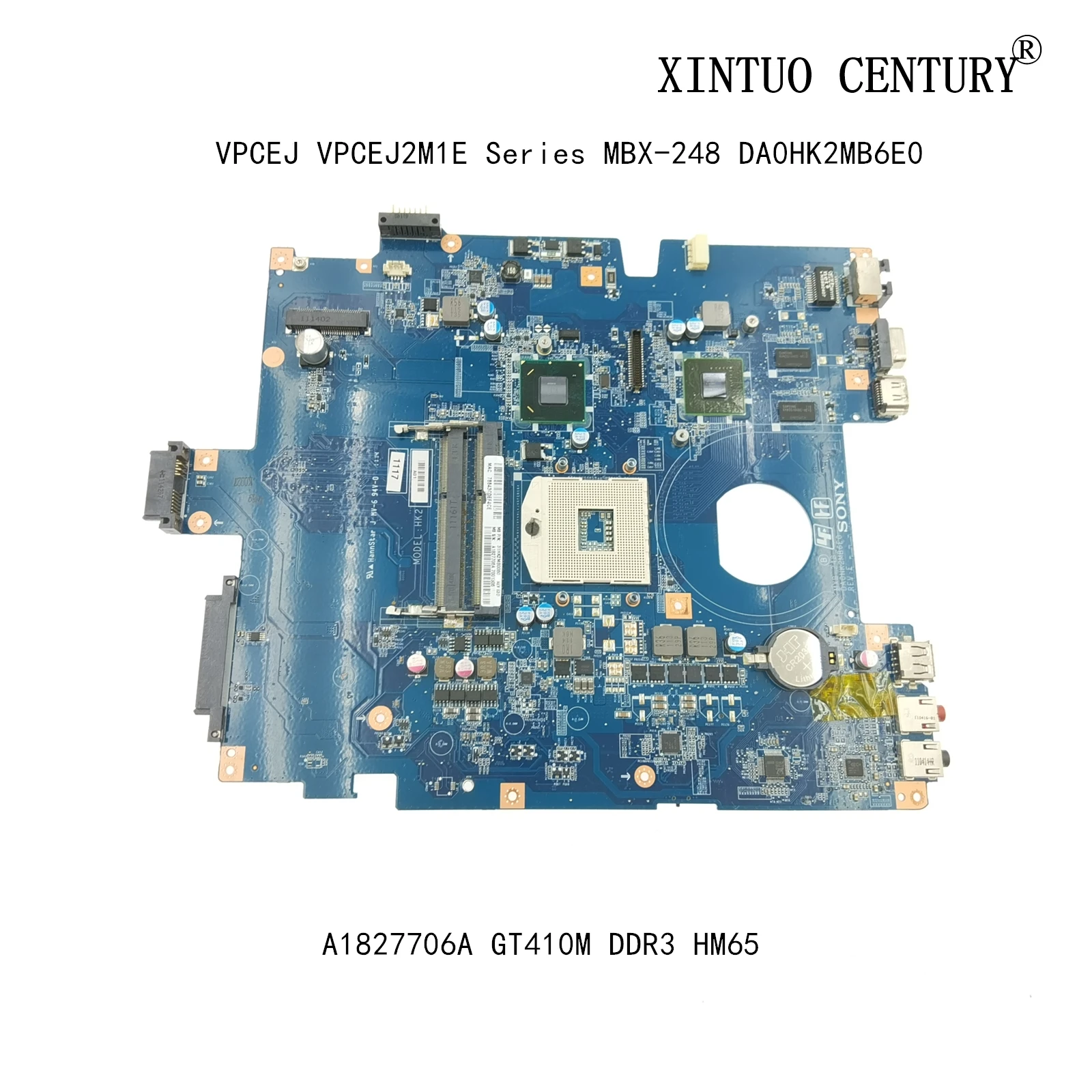 

A1827706A For Sony VPCEJ VPCEJ2M1E Series MBX-248 Laptop Motherboard DA0HK2MB6E0 Mainboard N12M-GS2-S-A1 100% tested working