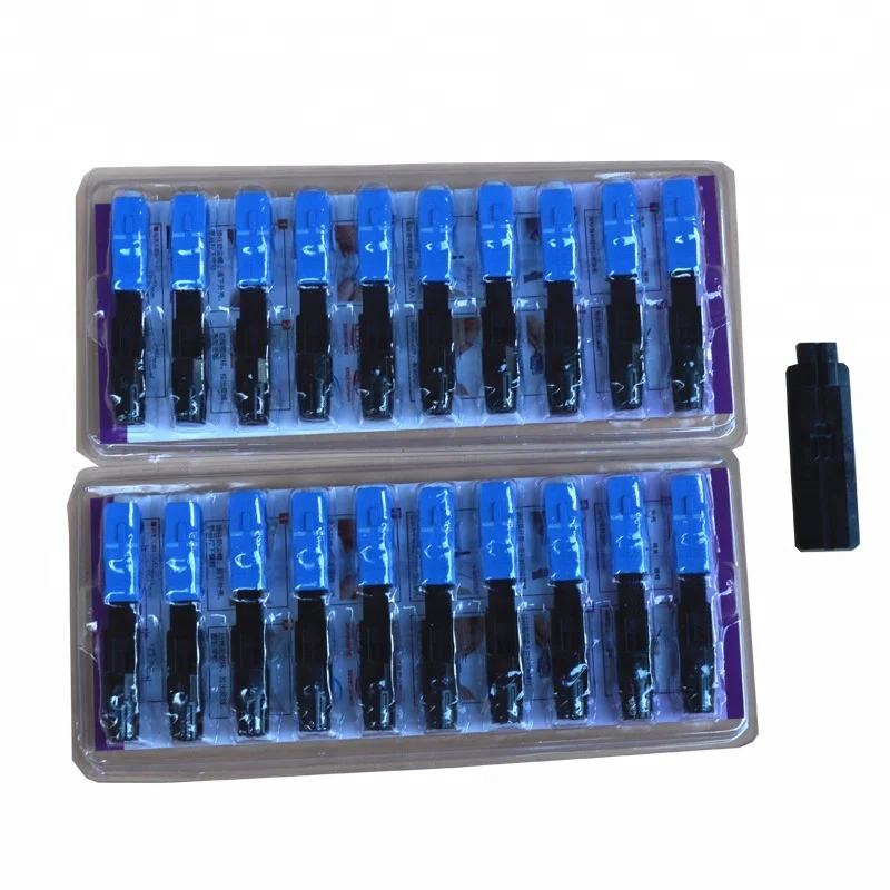 Оптоволоконный коннектор волоконно-оптический Быстрый SC/UPC 60 мм волоконный для