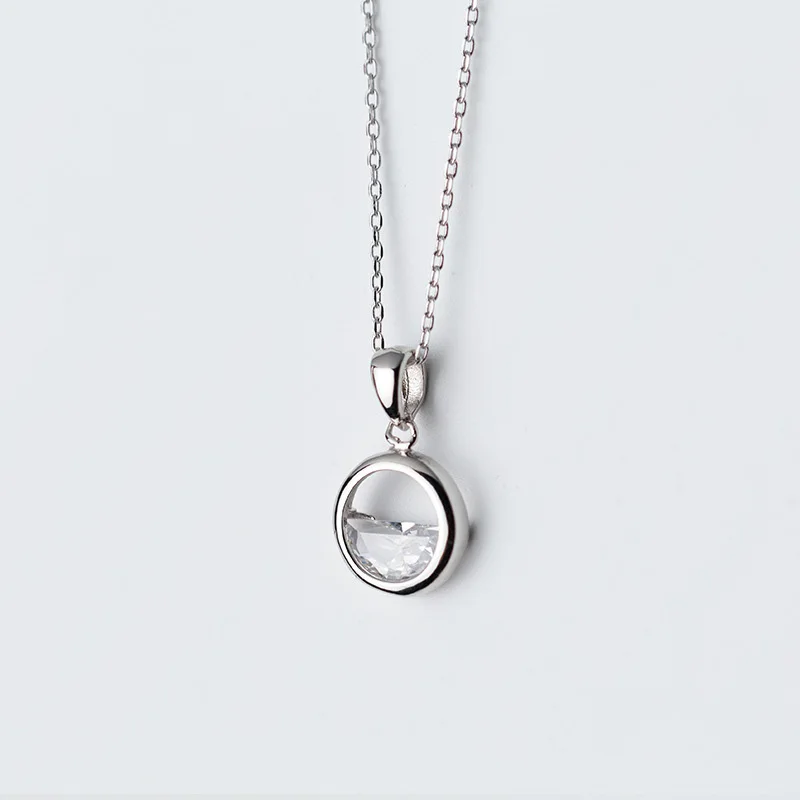 Женское колье из серебра 925 пробы с подвеской | Украшения и аксессуары