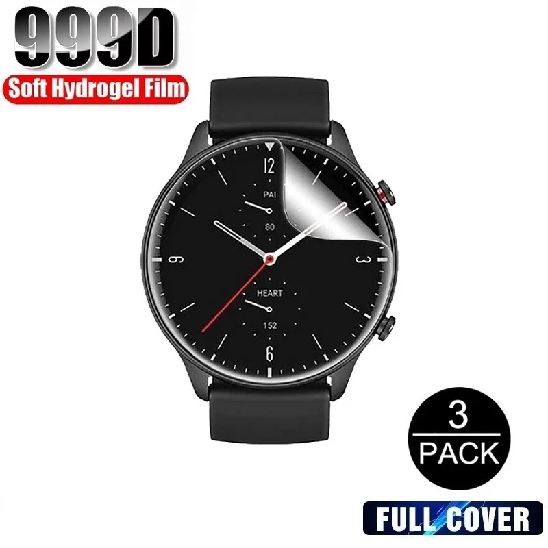 Защитная пленка для экрана с полным покрытием Amazfit GTR 2e 2 3 Pro (не стекло) |