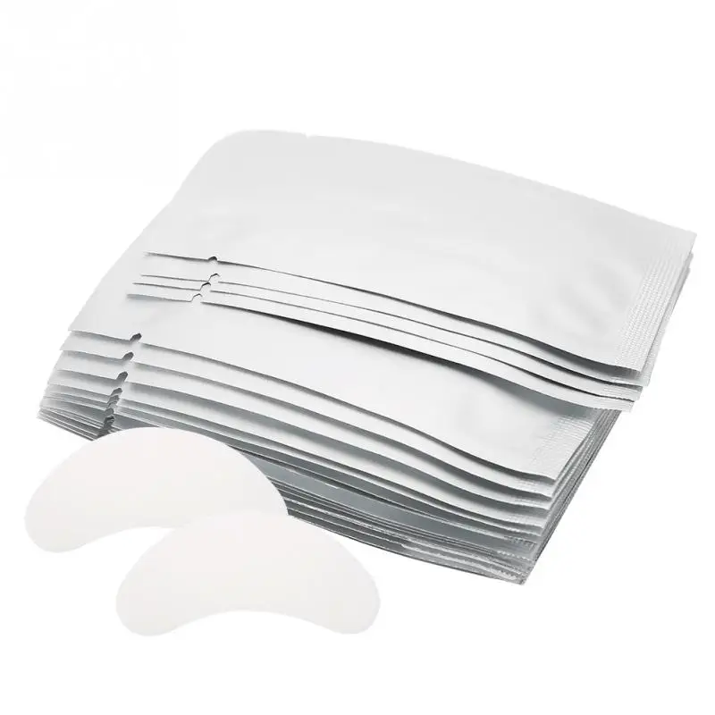 20 Pairs Eyelash Pads Lashes Extension Eyepads Grafting Eye Patches Stickers | Красота и здоровье