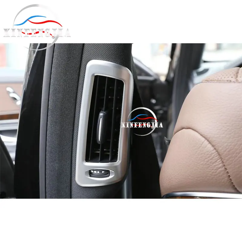 Хромированная Задняя накладка на вентиляционное отверстие для Mercedes Benz S Class W222 14 17