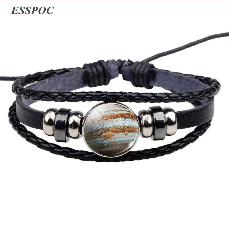 Солнечная система земля Юпитер солнце Модные мужские женские панк черные