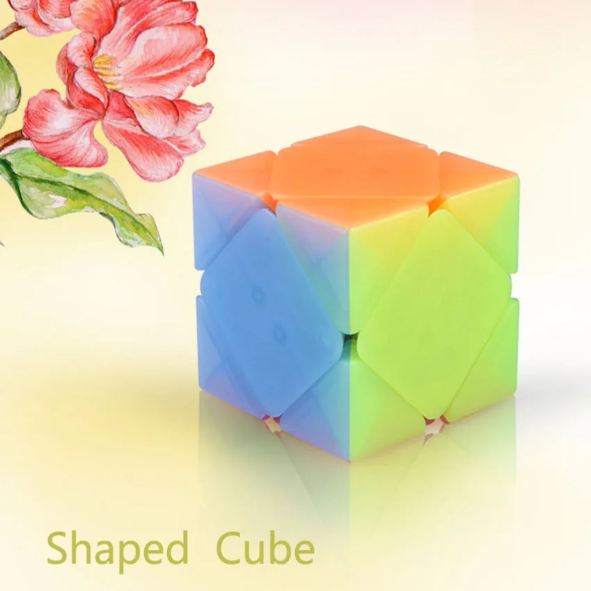 Qiyi Warrior W 3x3x3 jelly Magic Cube Профессиональный 2x2 скоростные кубики Пазлы скоростной куб