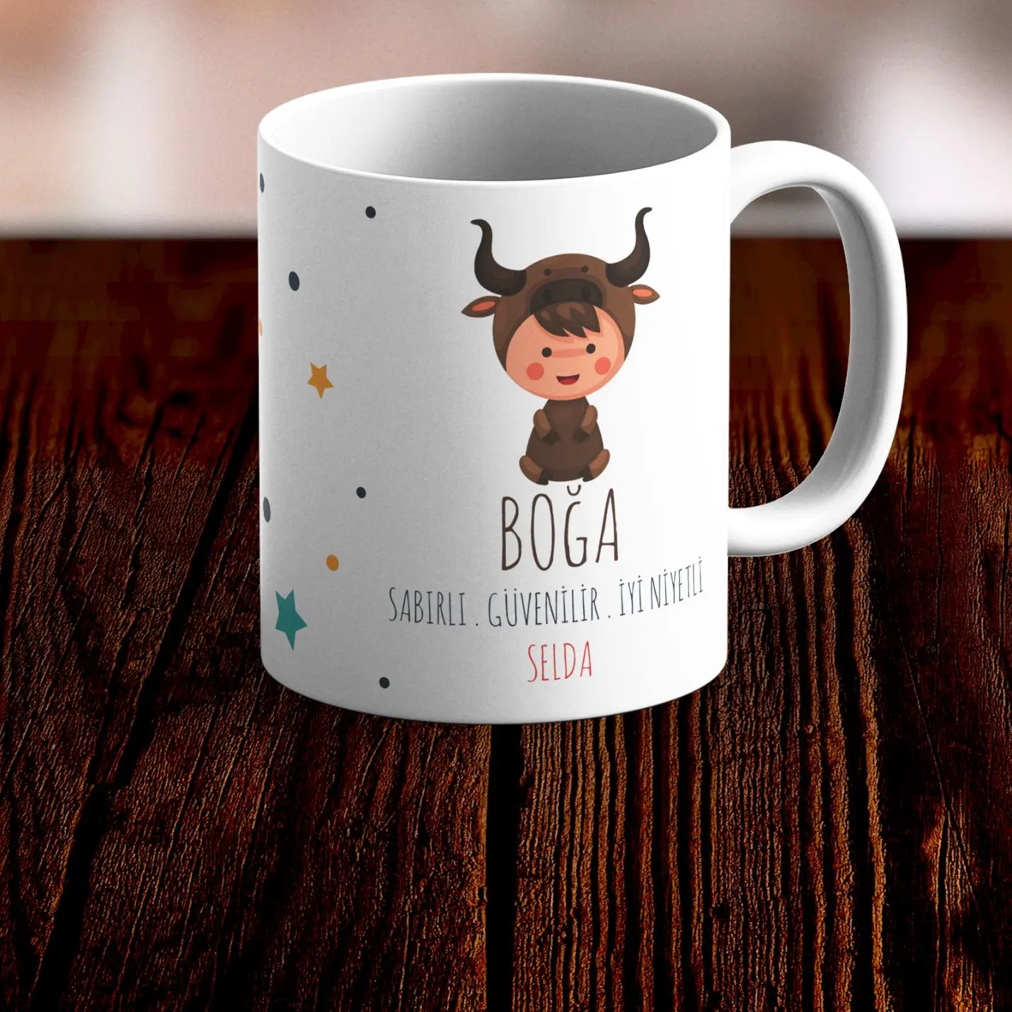 

Personalized Taurus Zodiac Themed Mug Cup-5