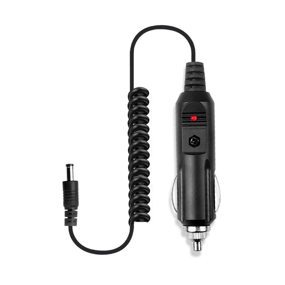 Mini Car Charger For Walkie Talkie DC 12V-24V E 3.0a For Baofeng Two Way Radio UV-5R UV-5RE UV-82 Car Charger Accessories images - 6