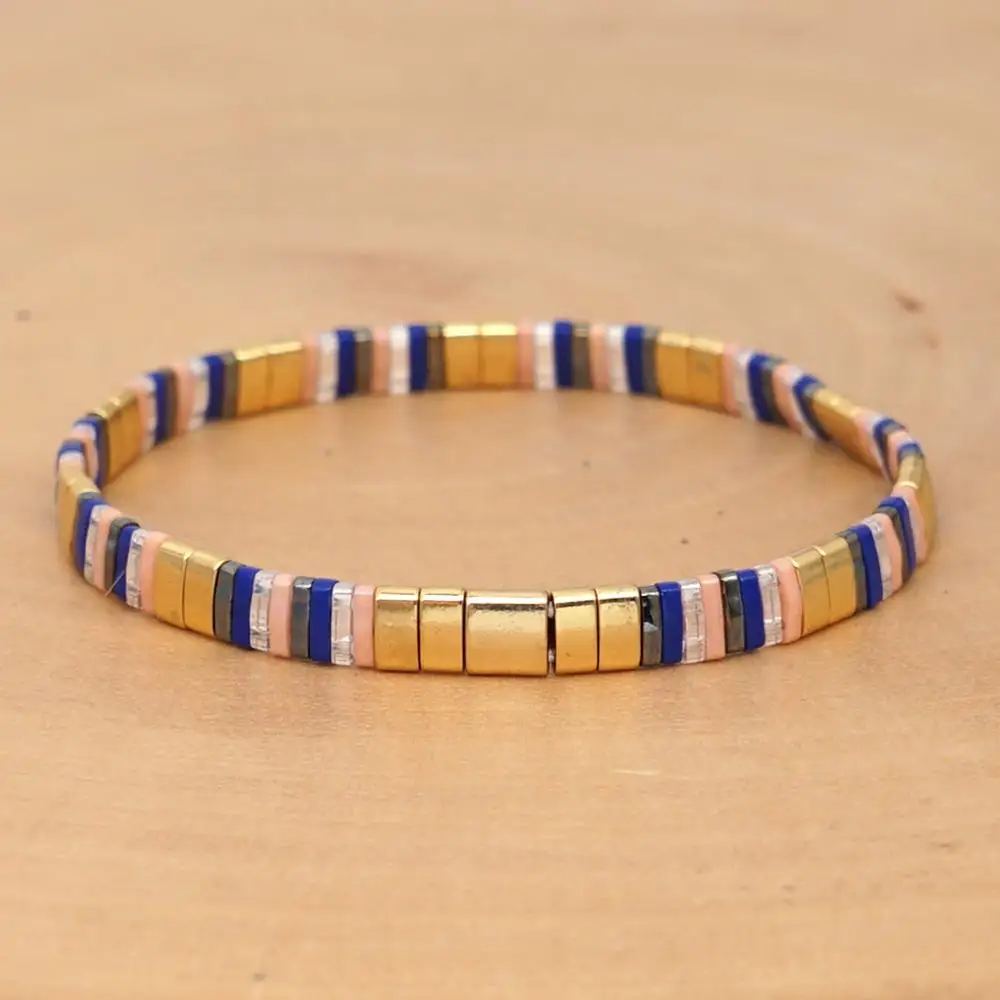 

Rttooas Bracelets For Women Japan Tila Beads Bracelet Miyuki Jewelry Pulseras Mujer Moda Handmade Beaded Summer Friends Gift