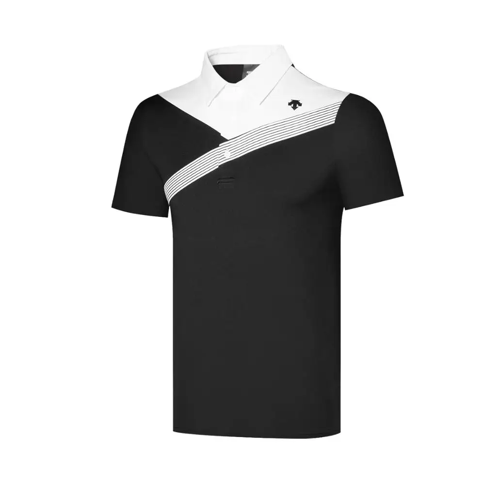 C 2020 new DESCENT men's short sleeve sportswear breathable polo shirt golf 3 colors clothing | Спорт и развлечения