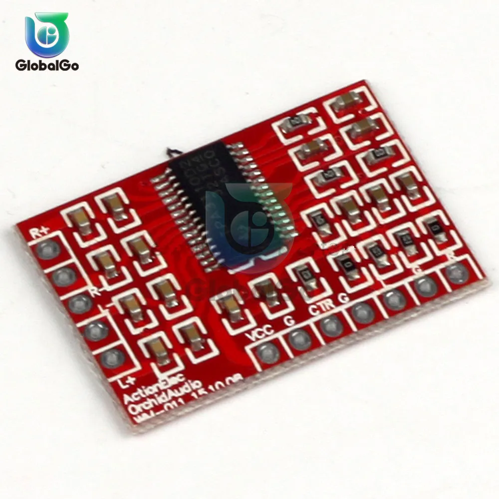 TPA3110 2X15W TPA3110 2X15 Вт Цифровой аудио стереоусилитель борту модуль мини, стерео контроллер усилителя 100dB DC 8-18V TPA3110D2 TPA3110 - Цвет: TPA3110 2X15W