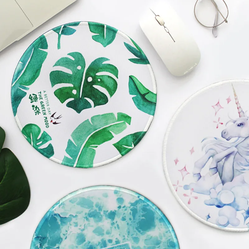 Водонепроницаемый коврик для офиса с изображением фламинго и единорога