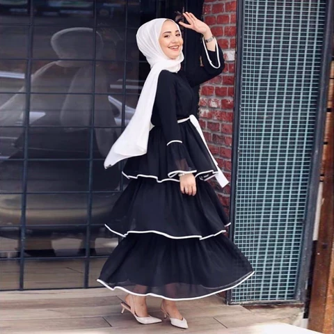 Африканский Кафтан Дубай абайя Турция мусульманский хиджаб платье ислам одежда Abayas для женщин платья Vestidos Ropa De Mujer 2020