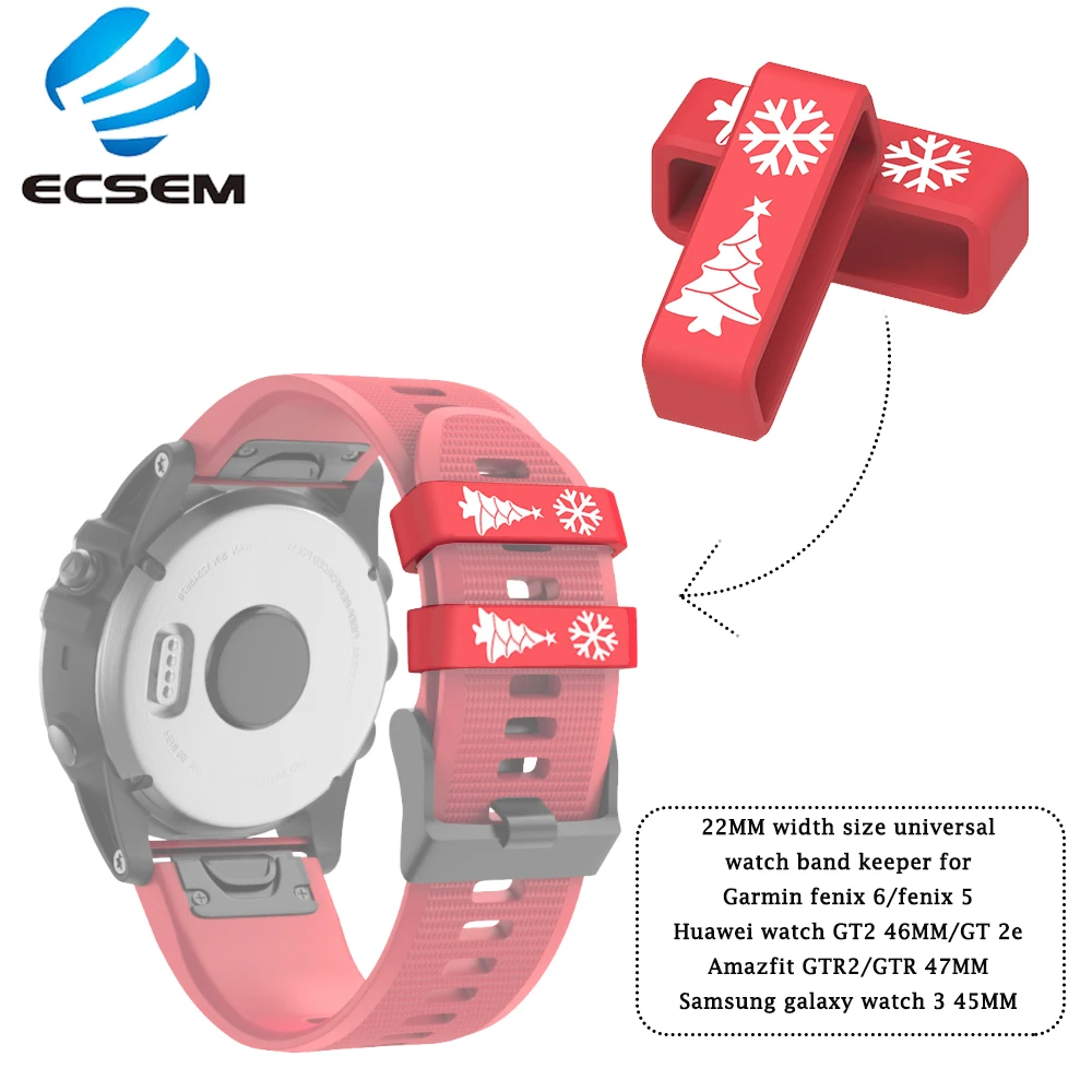 Кольцо с креплением для часов Huawei GT2 GT 2e GS PRO рождественской елкой Amazfit GTR2 GTR 47 мм