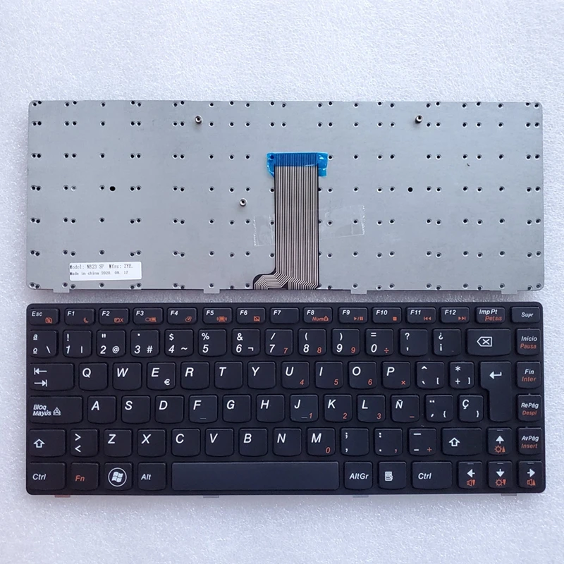 GZEELE испанская клавиатура для ноутбука LENOVO G480 G480A G485 G485A Z380 Z480 Z485 G490AT G490 B480 B485 G405