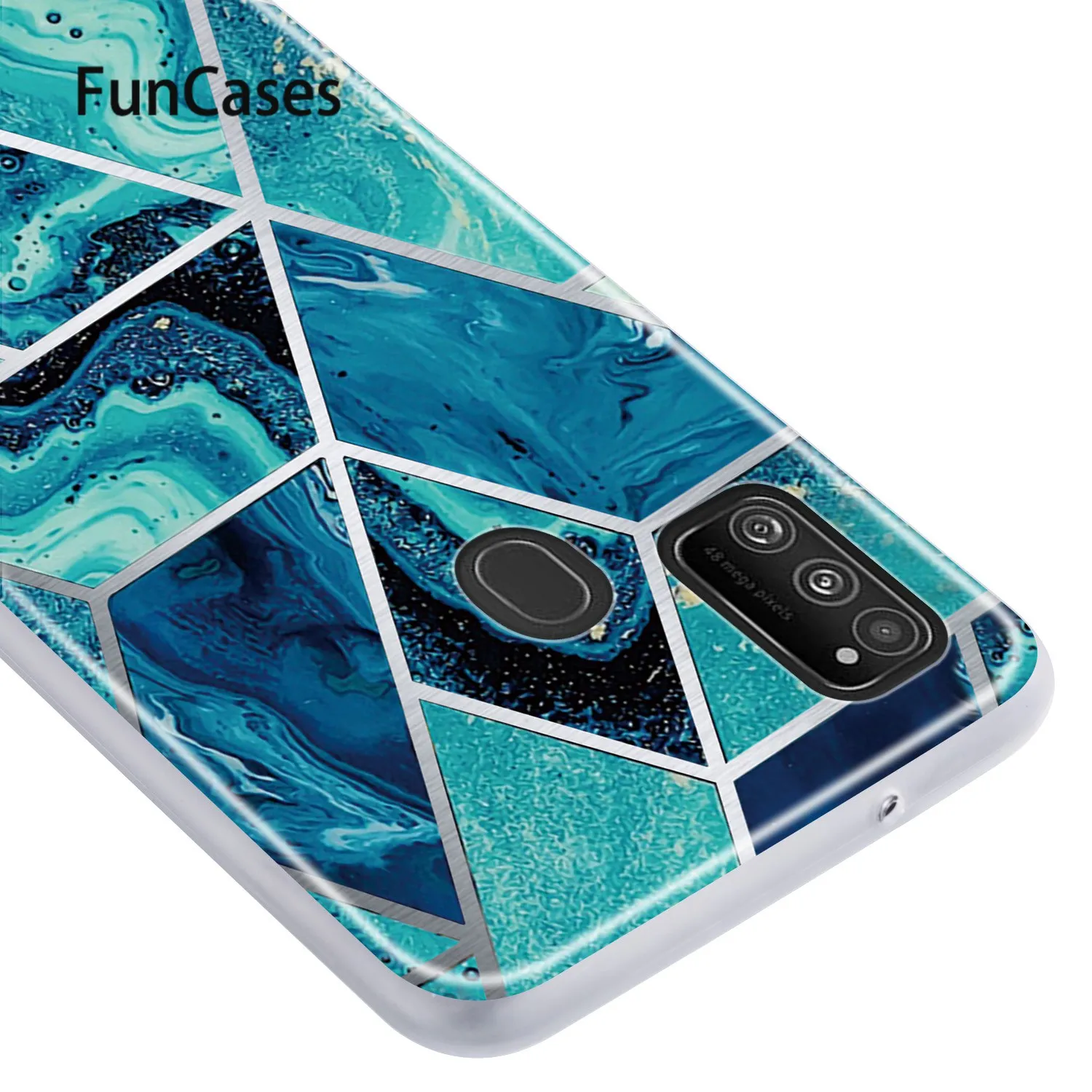 M30S полупрозрачный чехол с листьями для funda samsung Galaxy telefoon Note 10 Pro Мягкий силиконовый