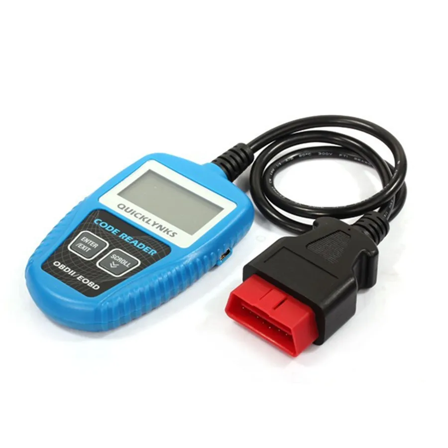 OBDIICAT QUICKLYNKS Многоязычный CAN OBDII сканер T59 мини считыватель кодов удобный