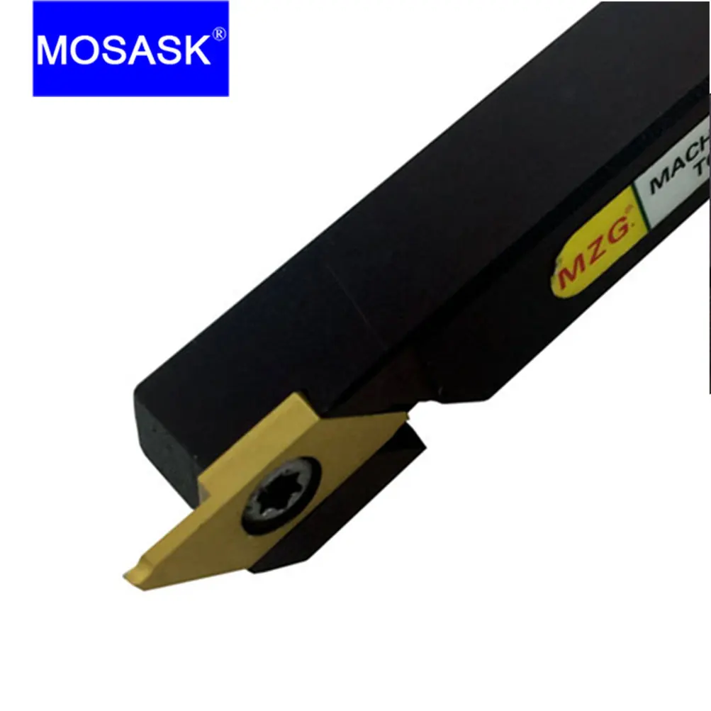 МОСАСК CTPR Cutter CTPR10 Отрезной нож для сквозного сверления токарного станка с ЧПУ.