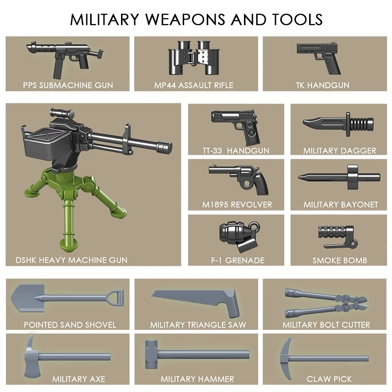 Военный танк для России строительные блоки среднего размера 2 мировая война