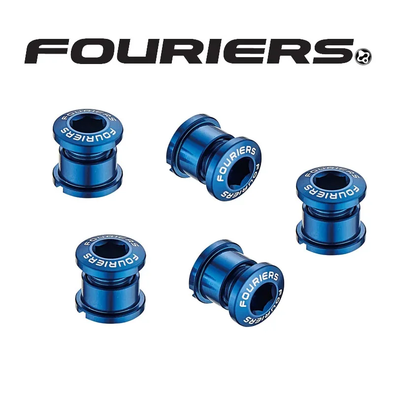 

5pcs FOURIERS BN-M001 bicycle Bike crank chainwheel Aluminum alloy CNC process shifting screws Teeth disc 5MM 7MM M8x0.75