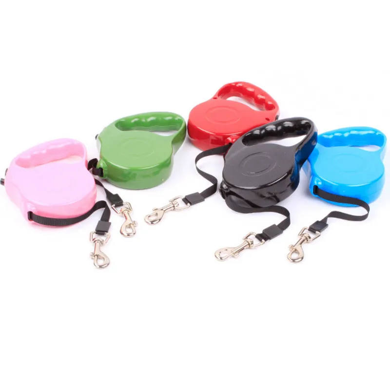 Автоматический поводок для собак нейлоновая веревка из АБС пластика 3 м 5