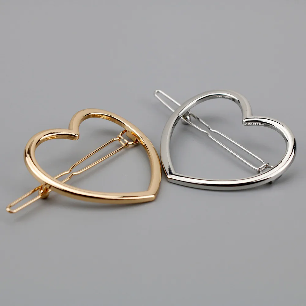 Женская заколка для волос со звездами и сердечками|Шпильки заколки волос| |