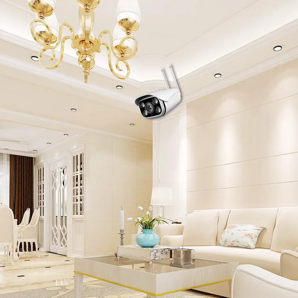 Wifi камера наружная Водонепроницаемая 1080P HD 2MP безопасности Обнаружение движения