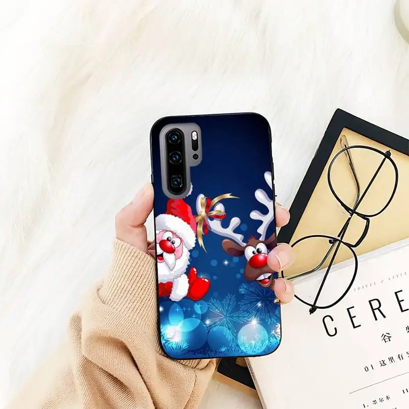 Чехол для телефона с изображением старого человека на Рождество Huawei MATE P30 40 PRO LITE