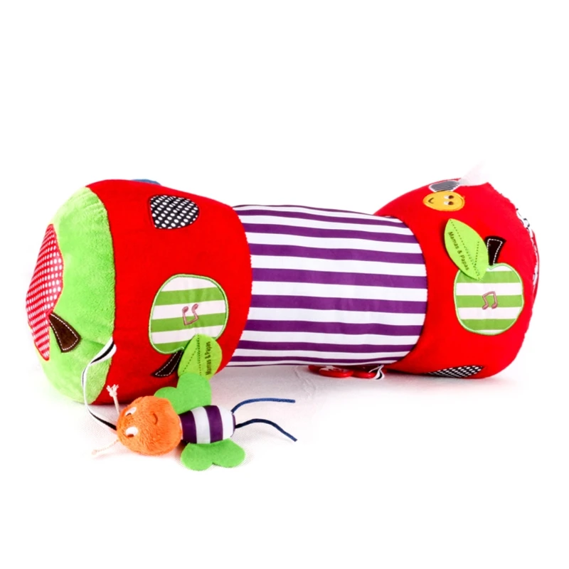 

U90B Portable Pillow Play Toys Bright Color Plastic Made Baby Supplies with Music Box
