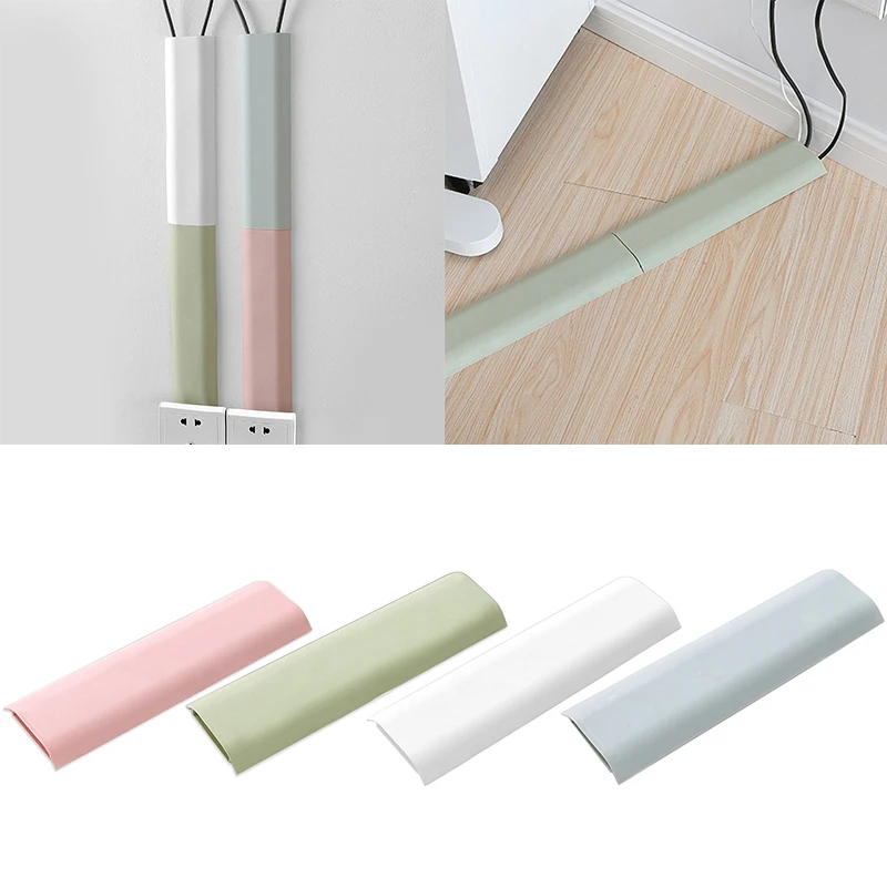 Self-adhesive Safety Tidy Cable Cover Protector home office Wire Wall Mount Management Cord Hide Raceway Organizer Holder | Дом и сад