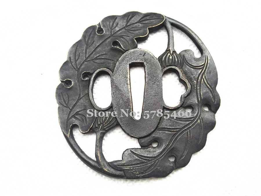 Хорошая медь Цуба охранник для японского самурайский меч катана Wakizashi нож Катана