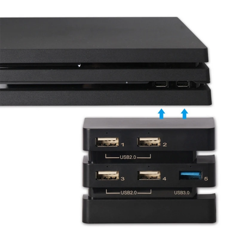 PS4 PRO Host Integrated HUB Converter to Interface Output Signal Adapter Charge the Handle 3.0 C7AB |