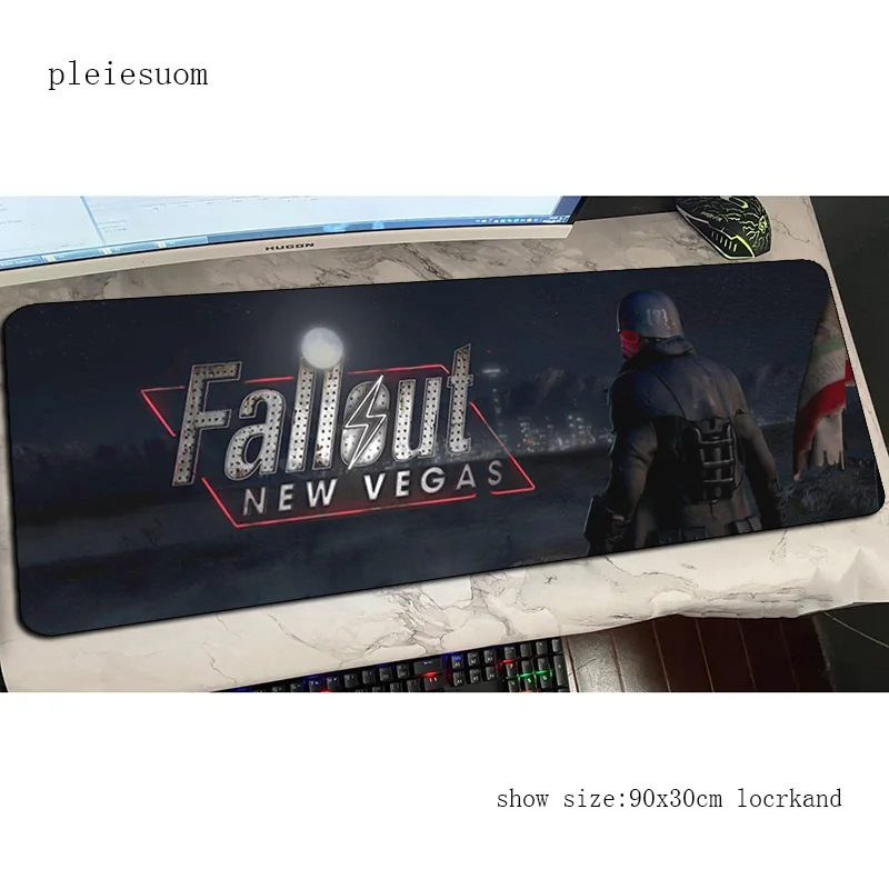 Игровой коврик для мыши fallout 900x300x3 мм высококачественный ноутбука Настольный с HD