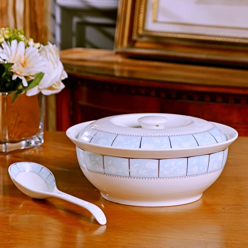 Набор посуды из 2 предметов креативная миска для супа Цзиндэчжэнь керамические