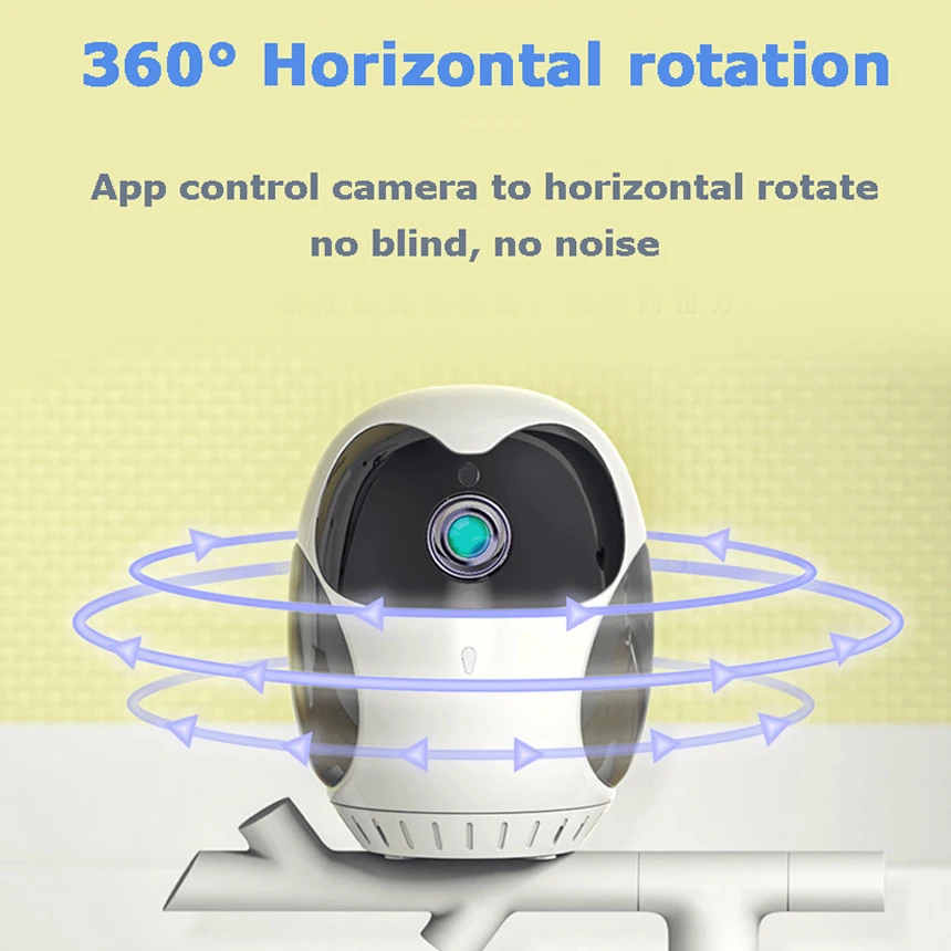 Мини камера Hebeiros HD 1080P с аккумулятором и углом поворота 360 градусов|Камеры
