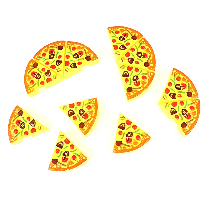 Детская кухня ролевые игры пластиковая пицца картофель фри для резки пищи