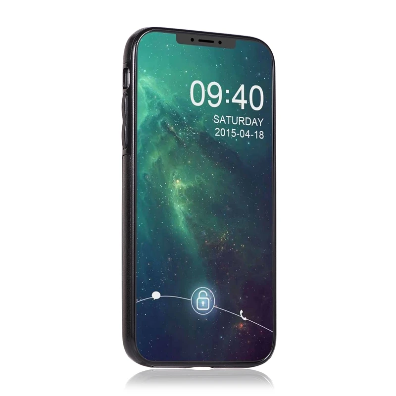Для IPhone 11 чехол для X XS XR Чехол мужчин кошелек телефона искусственная кожа клатч