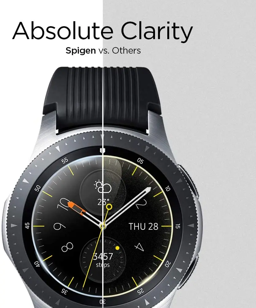 6 шт. Защитное стекло для экрана Samsung Galaxy Watch 46 мм 42 защитная пленка из закаленного