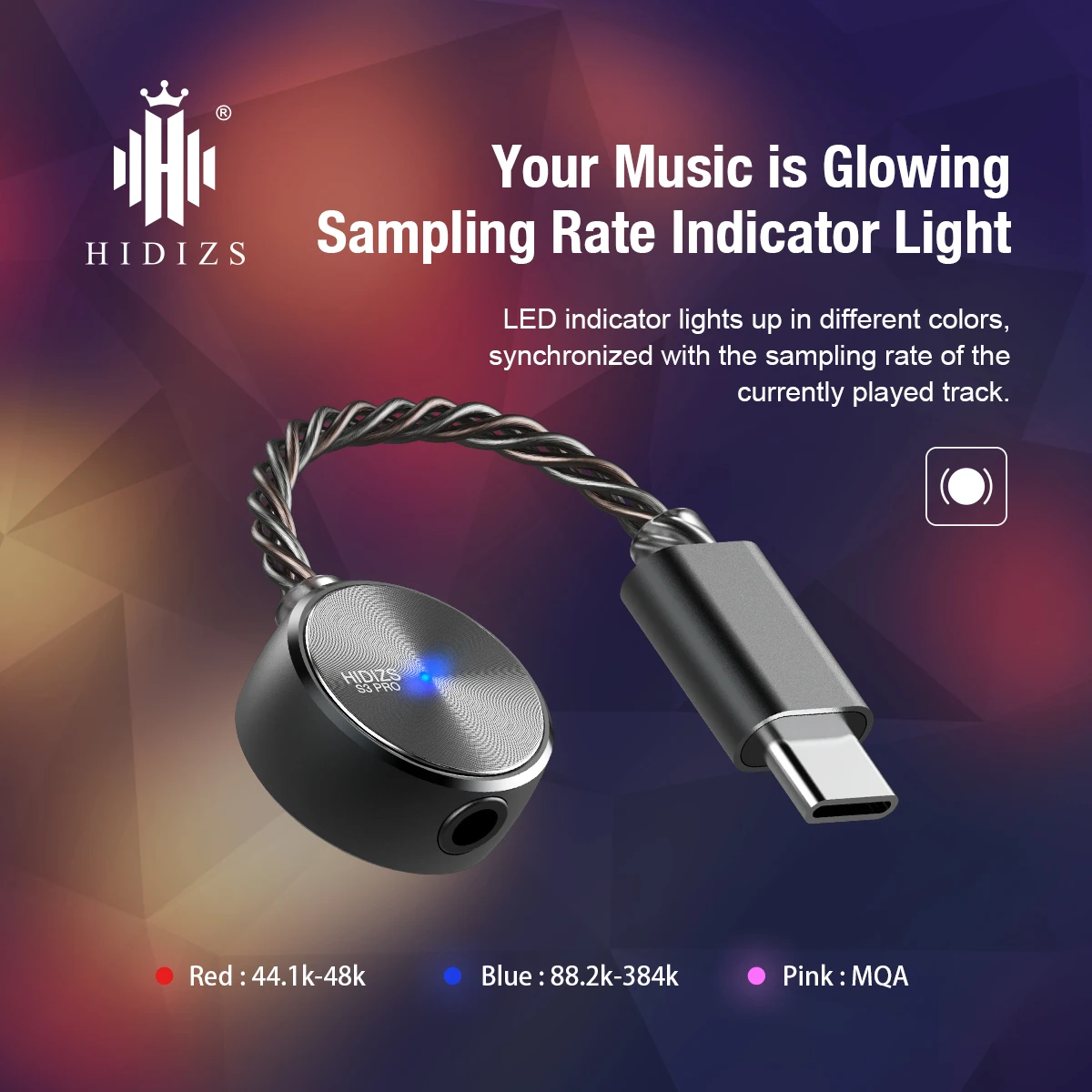 Портативный ЦАП Hidizs S3PRO S3 PRO Hi-Fi USB C Type-C до 3 5 мм усилитель с поддержкой MQA 8X адаптер