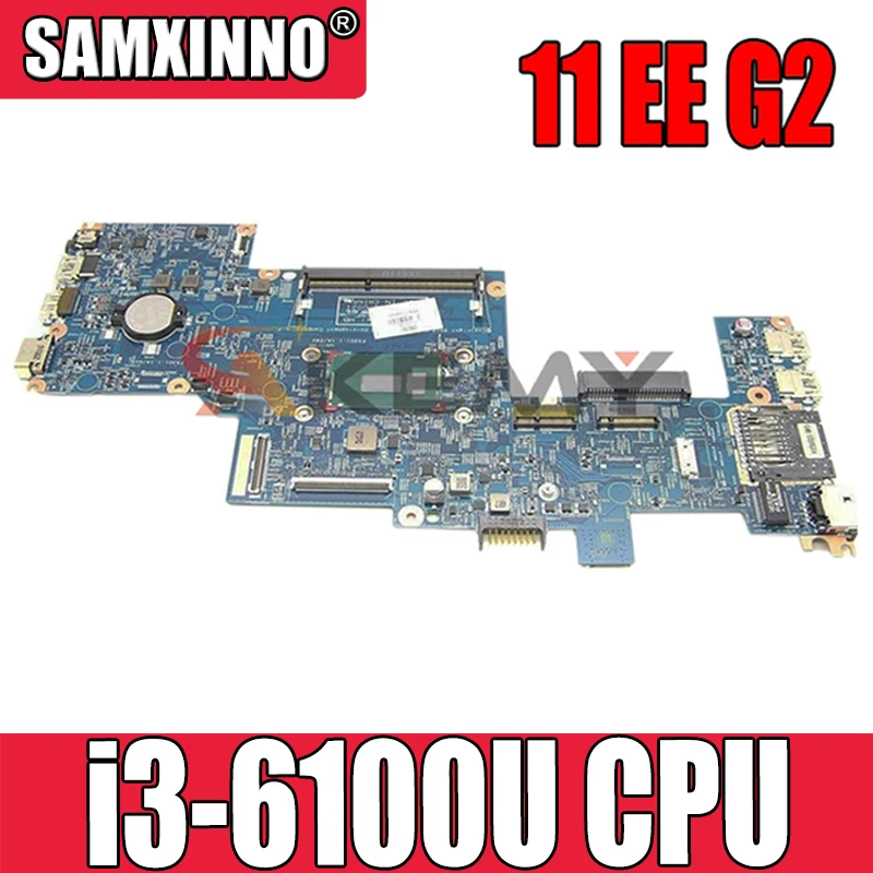 

Оригинальная материнская плата 846994-001 846994-601 для HP Probook 11 EE G2 материнская плата UMA с SR2EU i3-6100U полностью протестирована ok