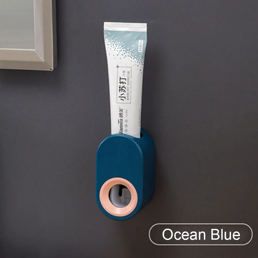 

Fully Automatic Toothpaste Dispenser Toothbrush Storage Shelf Wall Hangers Toothpaste Squeezer Toothpaste Holders