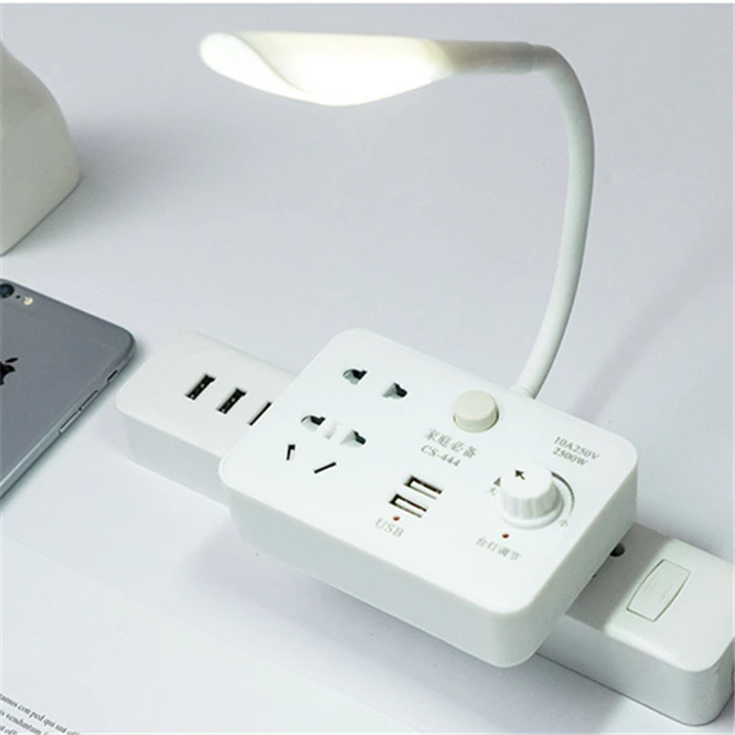 Зарядное устройство с двумя usb портами розетка для зарядки ночным светильник