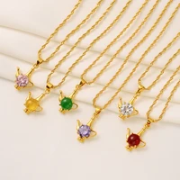 fashion zircon jewelry accessories gold color lamp cubic zirconia pendant necklace high quality arab africa jewelry gifts