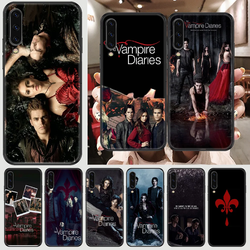 The Vampire Diaries TV Phone case For Samsung Galaxy A 3 5 7 8 10 20 21 30 40 50 51 70 71 E S 2016 2018 4G black trend cover