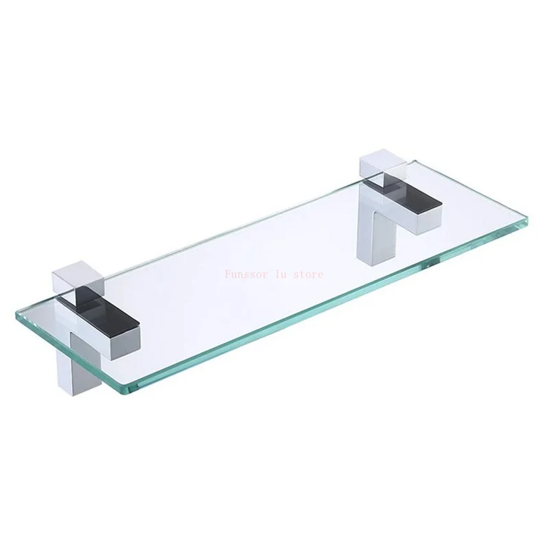 F-образный стеклянный зажим Стеклянные Кронштейны с покрытием из цинкового