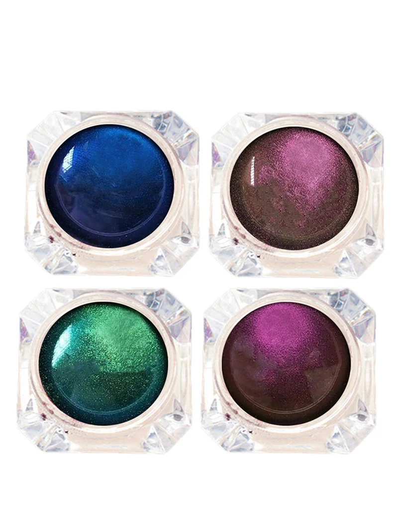 

Disposable small bottle of optical chameleon makeup eye shadow diamond shiny high-gloss cosmetics Free shipping