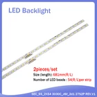 Светодиодная лента с подсветкой, 54 светодиода, для телевизоров Samsung 65 '', TV BN96-44814A, DFD-8, sec_65 _ 2x54, 3030c _ d6f _ 2D1, 27S2P, UN65MU6290VXZA CY-NM065HGXV1H