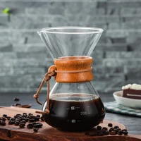 glass coffee maker coffee pots brewer paperless drip coffee kettle reusable espresso water pour over dripper barista tea tool