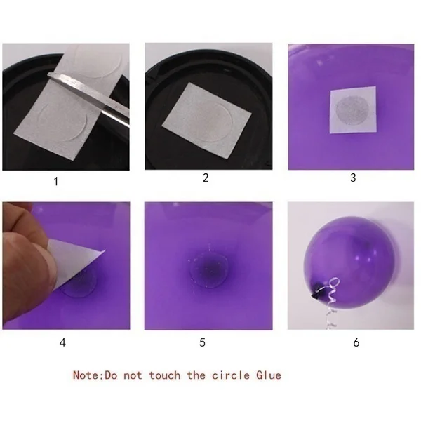 Прозрачный 2 рулона клея специальная точка двухсторонний клей наклейка для