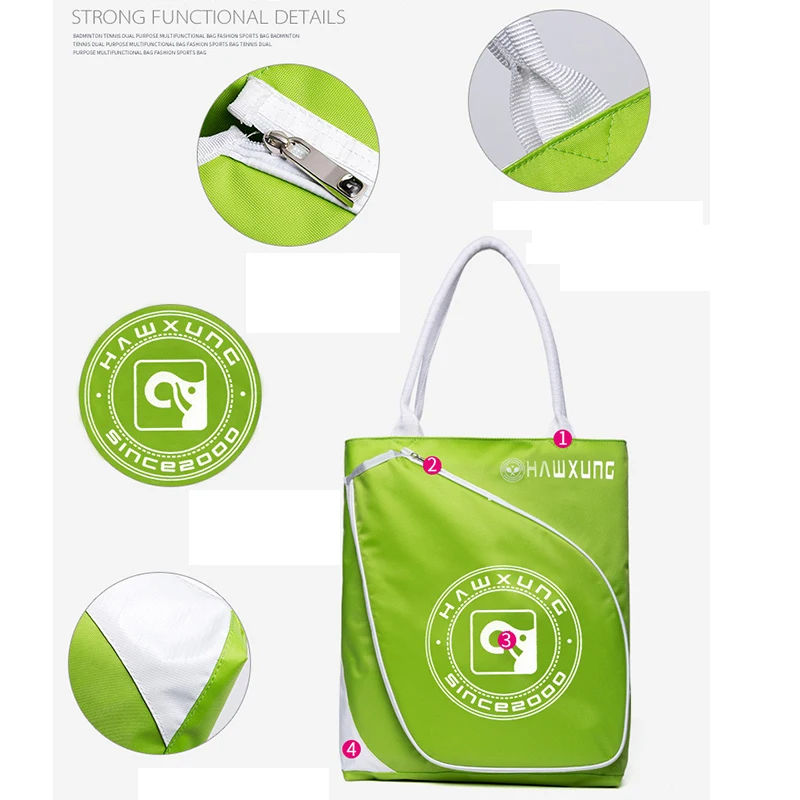 Squash Racket Tennis Bag Women Men Badminton Handbag Waterproof Padel Backpack Female Sports Badminton Accessories And Equipment