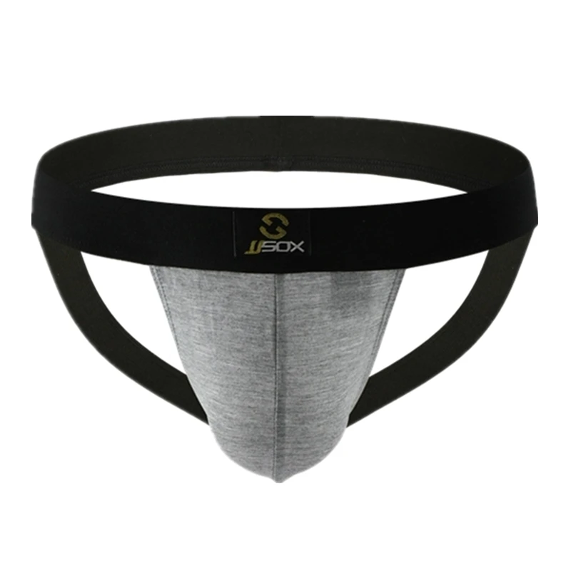 Мужские трусы джоки из модала черные удобные стринги сексуальное нижнее белье