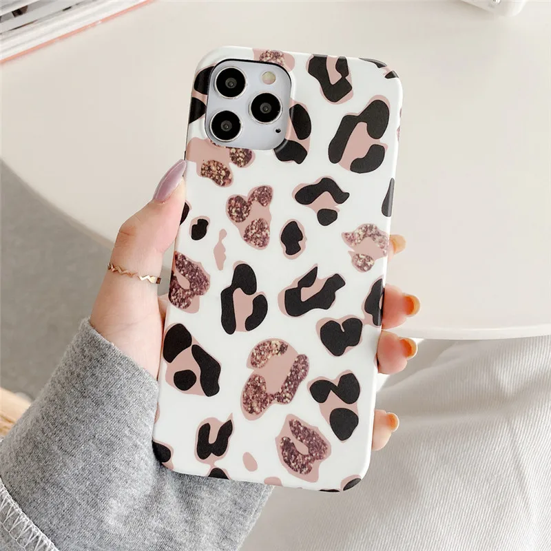 

Fashion Leopard Back Cover Soft Shell Protective Cover Capa Phone Case For Samsung Galaxy Note 20 10 9 Pro S20 S10 S9 Plus Ultra